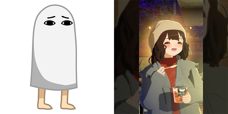 安田現象あつあつスープパスタが食べたかったお姉さん